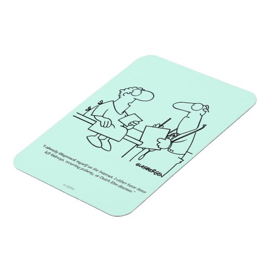 自己診断 マグネット (左側)