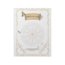 自己評価、個人の成長、ライフバランス ノートパッド