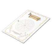 自己評価、個人の成長、ライフバランス ノートパッド (アングル)