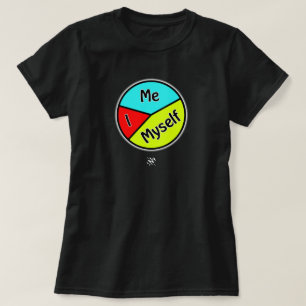 自己認識 (私 - 自分 - 私自身) v1.1 tシャツ