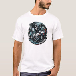 自己開発の欠如は最大の敵です Tシャツ
