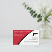 自己防衛モダン名刺 名刺 (スタンド正面)