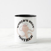 自己陶酔的な母の日 マグカップ (中央)