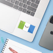 自律型プリンシペ州旗、サントメ・プリンシペ シール (ノートパソコンとiPhone)