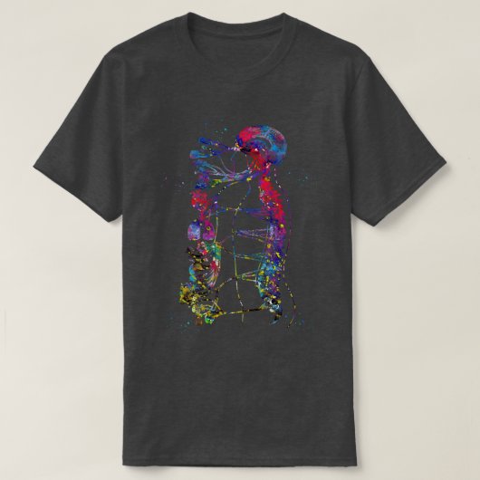 自律神経系1 Tシャツ (デザイン正面)