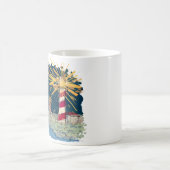 自後を追分の光 コーヒーマグカップ (中央)