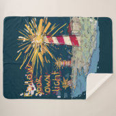 自後を追分の光 シェルパブランケット (正面(横))