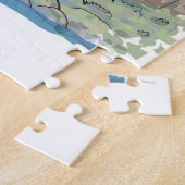 自後を追分の光 ジグソーパズル (側面)