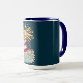 自後を追分の光 マグカップ (正面右)