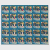 自後を追分の光 ラッピングペーパー (フラット)