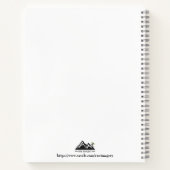 自後を追分の道 ノートブック (裏面)