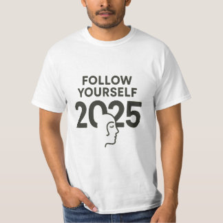 自後を追分2025 | 精神衛生のミニマル Tシャツ
