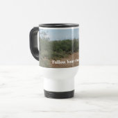 自後を追自のパス人生の旅ハイスクール卒業生 トラベルマグ (正面左)