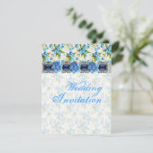 自忘れ分の結婚式招待状カード 招待状 (スタンド正面)