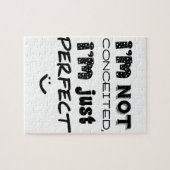 自惚れじゃない、私はただ完璧なだけ ジグソーパズル (横)