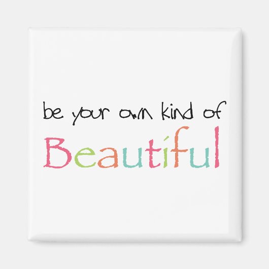 自感動的分の美しさ マグネット (正面)