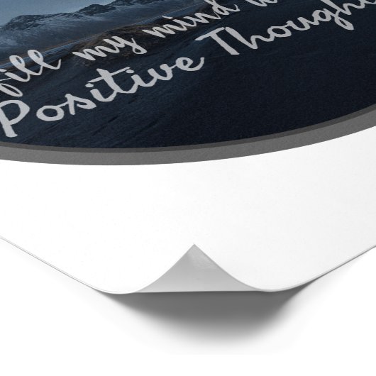 自感動的認の言葉 ポスター (角)