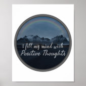 自感動的認の言葉 ポスター (正面)