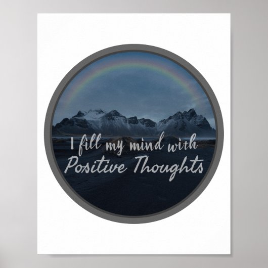 自感動的認の言葉 ポスター (正面)