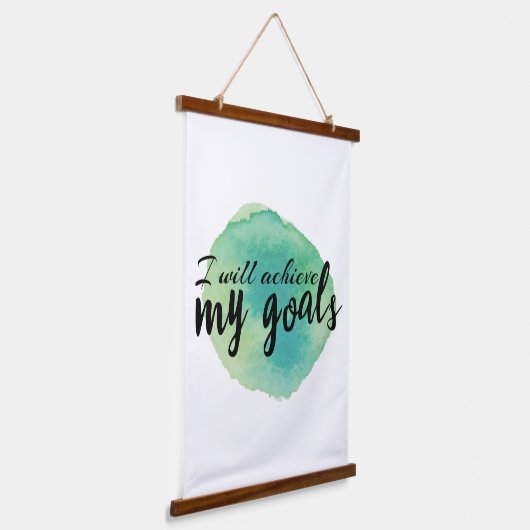 自感動的身の言葉気に 吊り下げ型タペストリー (傾斜あり)