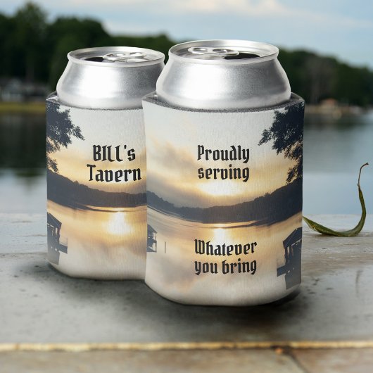 自慢げに何でも提供するレイクフロント 缶クーラー