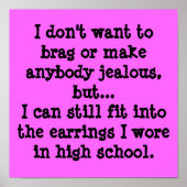 自慢したり嫉妬させたりしたくないの… ポスター (正面)