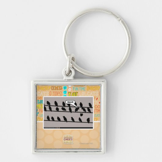 自慢して見せて下さい! キーホルダー (正面)