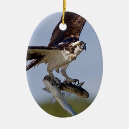 自慢して見せること セラミックオーナメント (正面)