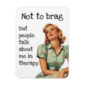 自慢じゃないけど、皮肉屋の主婦の名言 マグネット (縦)