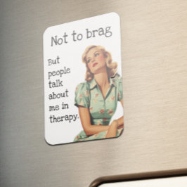 自慢じゃないけど、皮肉屋の主婦の名言 マグネット