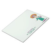 自慢ではなく、私は今日は得完全にベッドから出ている ノートパッド (アングル)