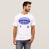 自慢のアラスカン・マラミュートの父 Tシャツ (正面フル)
