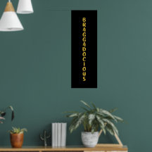 自慢のポスター