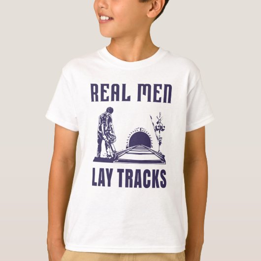 自慢のレールビルダー Tシャツ (正面)