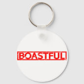 自慢の切手 キーホルダー (裏面)