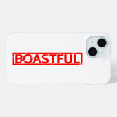 自慢の切手 Case-Mate iPhoneケース (裏面 (横))