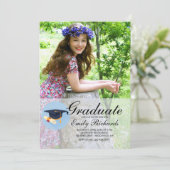 自慢の卒業写真招待状 招待状 (スタンド正面)