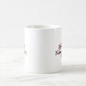 自慢の新しいミミベイビーガールの足跡 コーヒーマグカップ (中央)