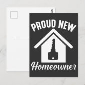 自慢の新築住宅オーナー　家祝い ポストカード (正面/裏面)