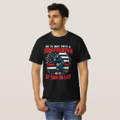 自慢の消防士の義理の息子 Tシャツ (正面フル)