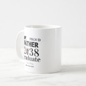自慢の父の卒業式 コーヒーマグカップ (正面左)