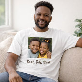 自慢の父家族写真 Tシャツ