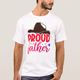 自慢の父 Tシャツ