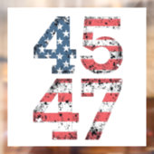 自慢のMAGA 第47代トランプ大統領就任式の日 ウィンドウサイン (シート2)