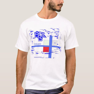 自我の狂人co [旗] tシャツ