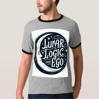 自我を越えた月論 Tシャツ
