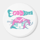 自我死 マグネット (正面)