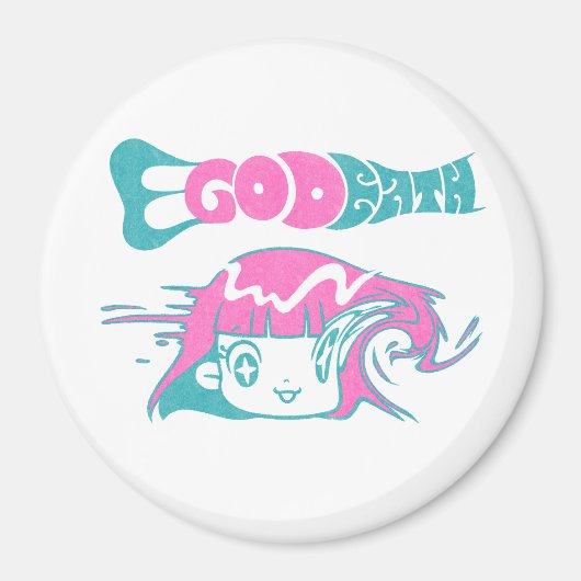 自我死 マグネット (正面)