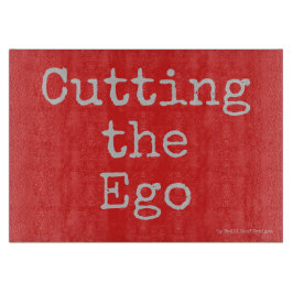 自我-ガラスまな板--を切ります カッティングボード