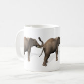 自撮りゾウ コーヒーマグカップ (正面左)